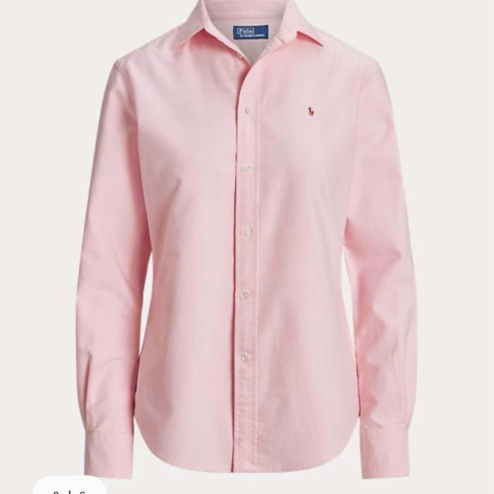 Polo by Ralph Lauren Pink Dress Shirt with Button-Down Collar
